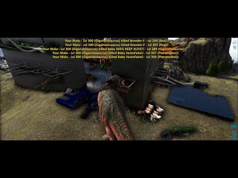 Meat Running DELTA Tribe "Black and Gentle" & "Evil Empire" Kibble Dinos | Ark Official PvP