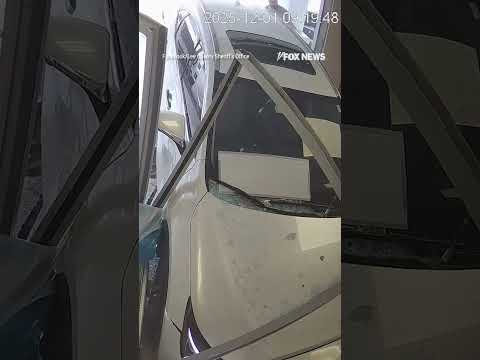 WATCH: Camera captures moment SUV crashes into a UPS store