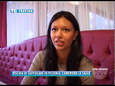 13/10/2014 BIMBA RISCHIA DI SOFFOCARE IN PIZZERIA, CAMERIERA LA SALVA