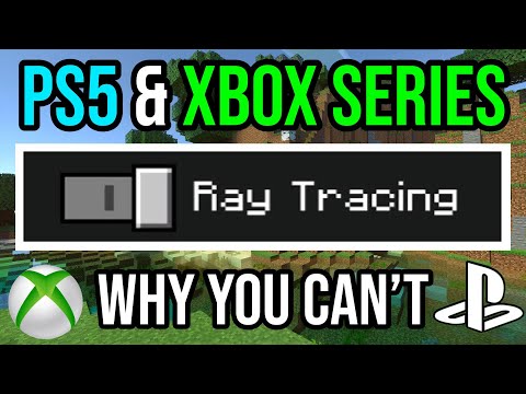 VIPmanYT - Why You Can't ENABLE Ray Tracing In Minecraft PS5 & Xbox Series X / S