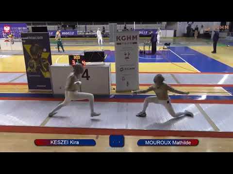 Sosnowiec 2021 JWS - L8 - Keszei HUN v Mouroux FRA