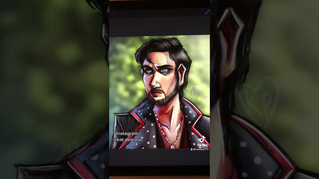 Hook doodle #art #hook #captainhook #ouat #onceuponatime #artist #procreate #doodle #killianjones