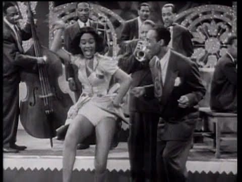 Soundie: Count Me Out (1946, Red Allen & His Band, J.C. Higginbotham, Johni, Weaver)