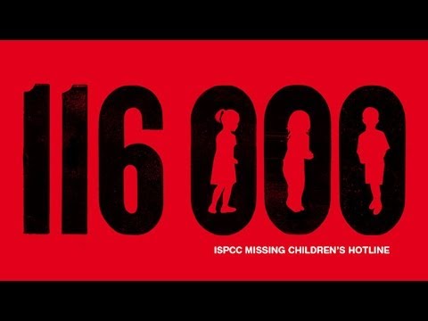 ⁣Missing Children Hotline 116 000