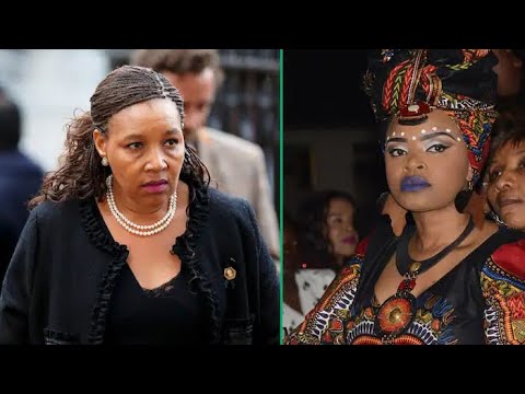 Zoleka’s Aunt “Zanani” Brought Cops to Ensure Zoleka Is NOT buried in the Mandela Burial Estate