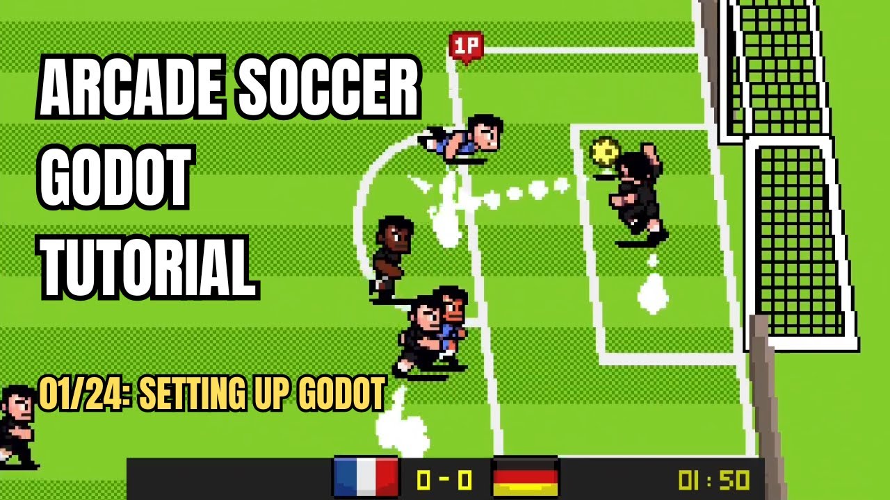 Create a Soccer Game in Godot! (01/24: Setting up Godot) - YouTube