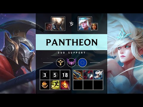 Pantheon Support vs Janna - EUW Master Patch 25.20