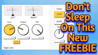 Video thumbnail for Get This New FREE Plugin Emulation Before It's Too Late! - HoRNet TapeLite by Amner Hunter