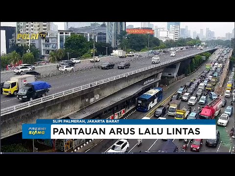 NTMC POLRI - PANTAUAN ARUS LALU LINTAS SIANG 14/08/2025