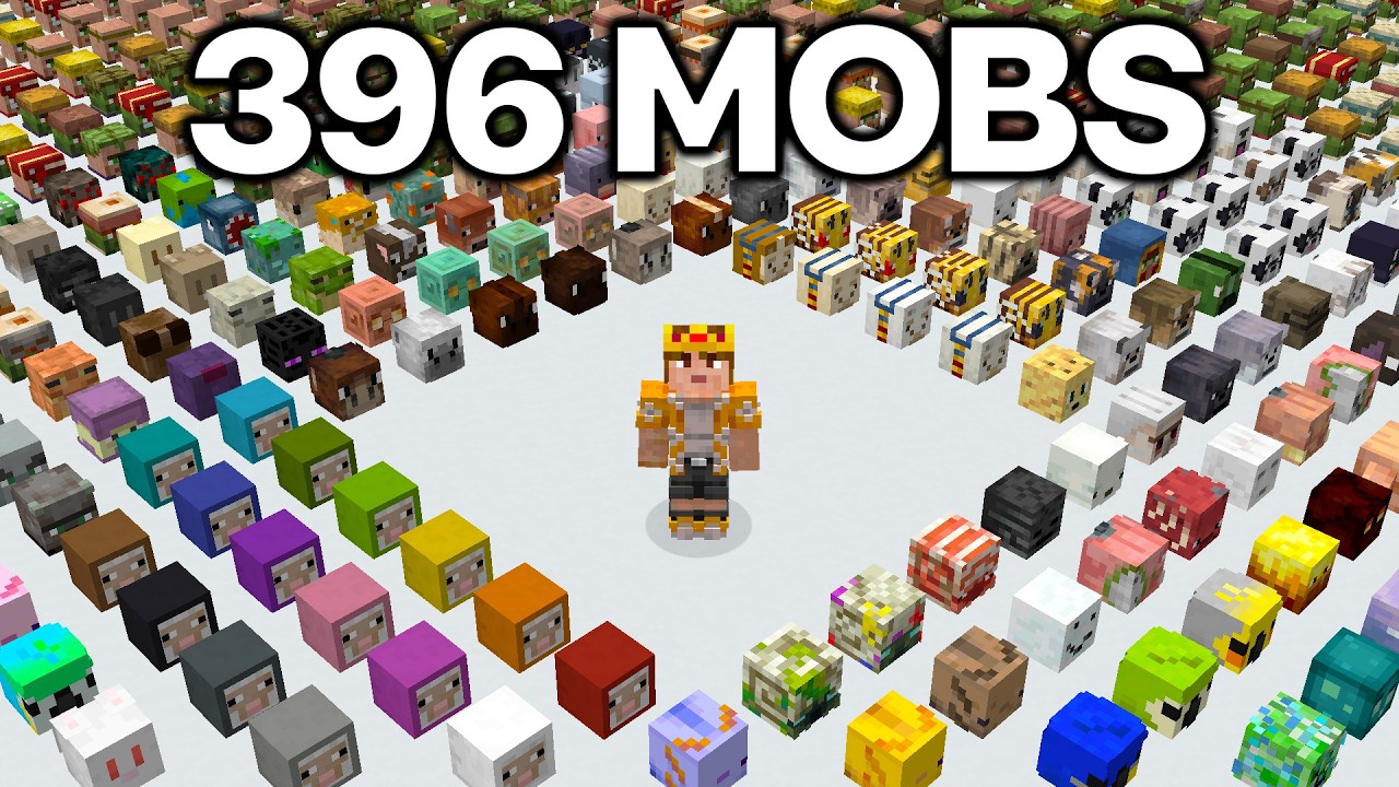 I Got EVERY Mob Head (without taking damage)