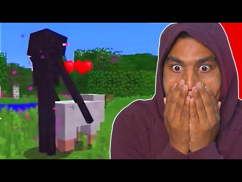 Minecraft Cursed Clip Reaction