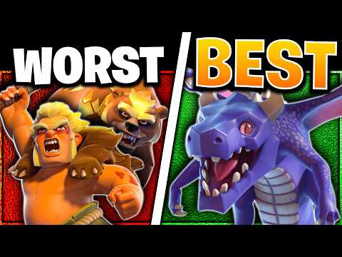 Ranking EVERY Troop from WORST to BEST in 2025 (Clash of Clans)
