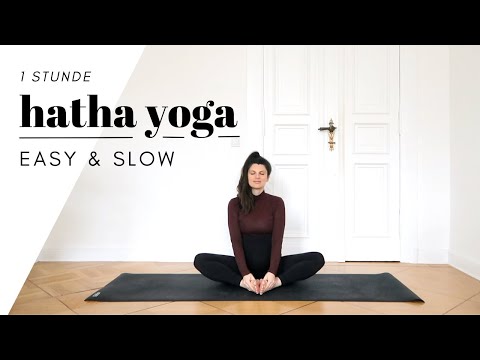 Komplette Hatha Yogastunde mit milden Variationen | Yoga Vidya Grundreihe zum Entspannen