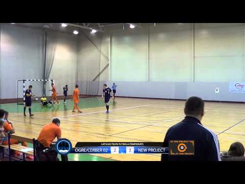 FK OGRE/CERBER 02 - NEW PROJECT (2:3) vārtu guvumi (19.01.2014)