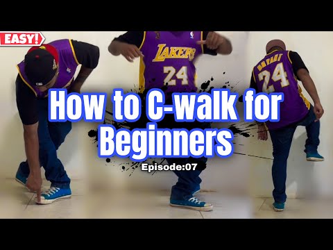 C WALK TUTORIAL FOR BEGINNERS | How to Crip walk? Ep:07