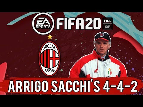 Recreate Arrigo Sacchi's 4-4-2 AC Milan System in FIFA 20 | FIFA 20 Custom Tactics Explained