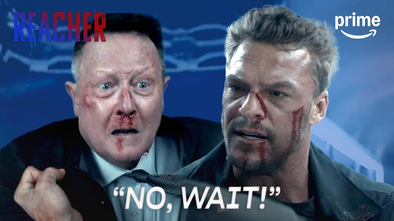 Reacher's Helicopter Takedown |  REACHER Season 2 | Clip | Prime Video