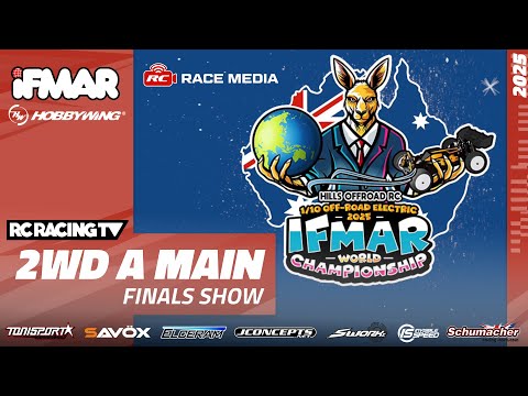 2WD Worlds A Main Finals! IFMAR Worlds Daily Show presented by Hobbywing