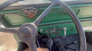 1952 Willys Jeep Start Up