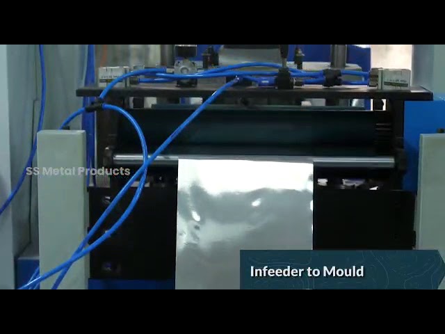 2 Cavity Aluminium Foil Container Making Machine - TWO CAVITY ALUMINIUM ...