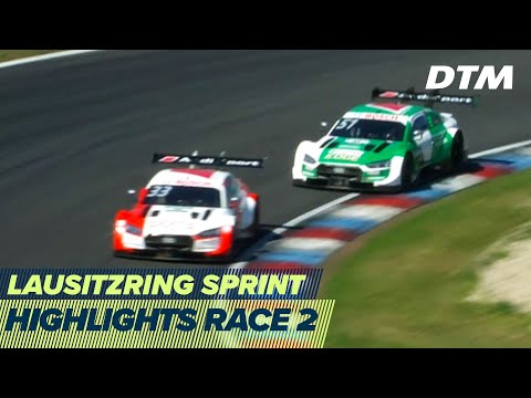 Rast against Müller in photo finish | Highlights Race 2 | DTM Lausitzring Sprint 2020