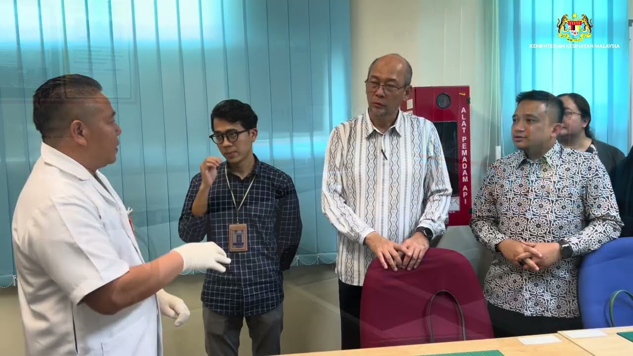 Lawatan Kerja Rasmi Ketua Pengarah Kesihatan ke Klinik Kesihatan Beladin