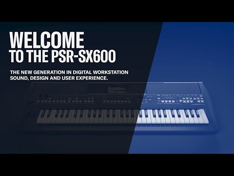 Yamaha PSR-SX600 Arranger Workstation