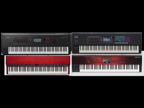 Roland Fantom vs Yamaha Montage vs Nord Grand vs KORG Kronos