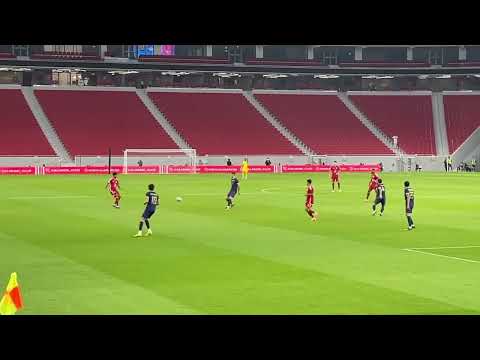 Al Arabi vs AGMOK ملخص مباراة العربي اجمك المؤهلة لدوري ابطال اسيا على استاد الثمامة المونديالي