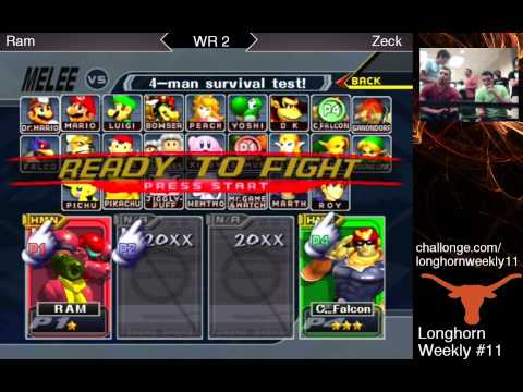 Longhorn Weekly 11 - Ram (Samus) vs Zeck (C.Falcon)