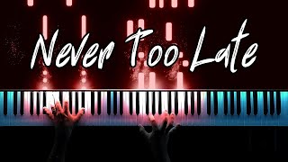 Three Days Grace - Never Too Late (Piano Cover)