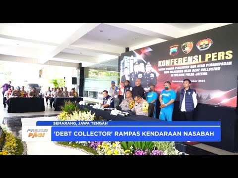 POLDA JATENG TANGKAP BOS DEBT COLLECTOR KASUS CURAT
