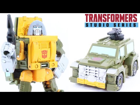 Transformers Studio Series 86 Deluxe Class Brawn Review (4K)