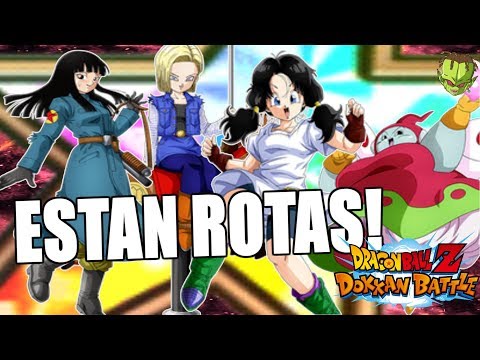 LAS WAIFUS van SOBRADAS! MAI, C18, VIDEL & RIBRIANNE RAINBOW STAR vs SBR | Dokkan Battle en Español Video