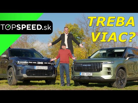 Dacia Bigster LPG vs Jaecoo 7 AWD - súťaž o najlepšie lacné SUV