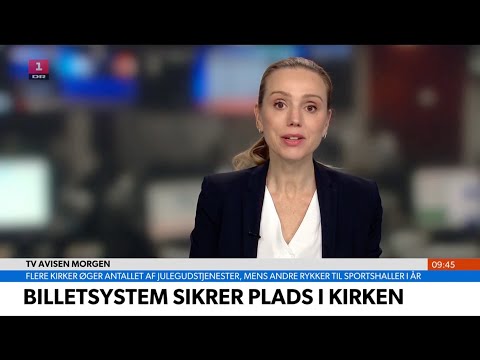 Plads i Kirkens billetsystem omtalt i DR TV Avisen