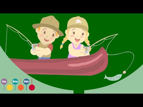 1 2 3 4 5 Once I Caught A Fish Alive Song | Nursery Rhyme | ItsyBitsyKids - ItsyBitsyKids