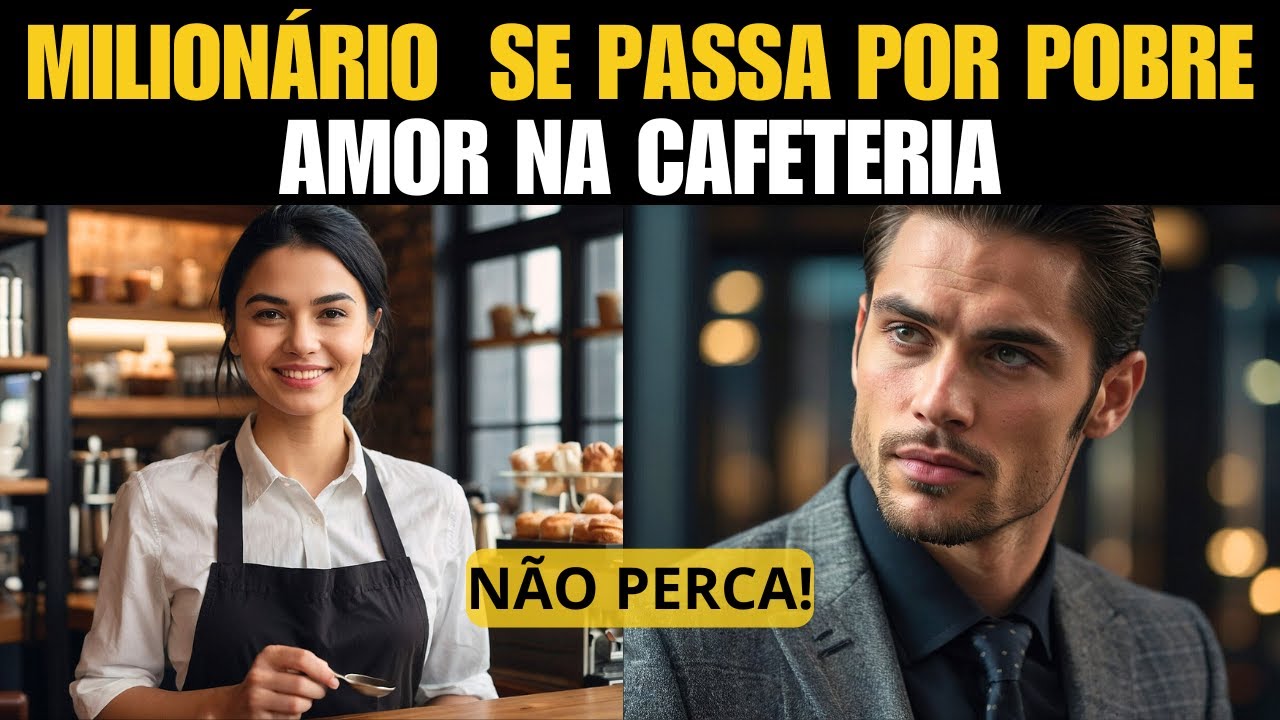 ❤️MILIONÁRIO Se Passa POR POBRE e CONHECE UMA BARISTA. AMOR NA CAFETERIA.
