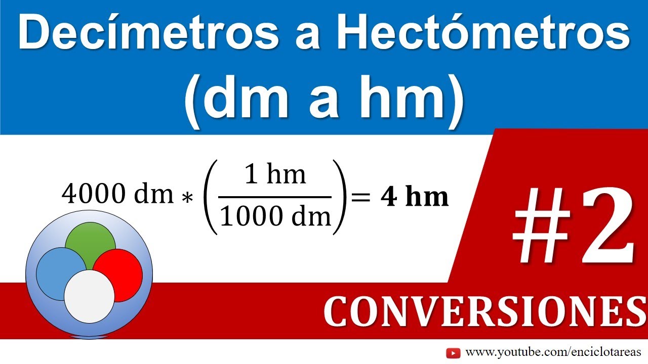 Decímetros a Hectómetros (dm a hm) - Parte 2