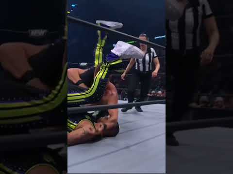 Daniel Garcia hits his finisher on AEW Rampage