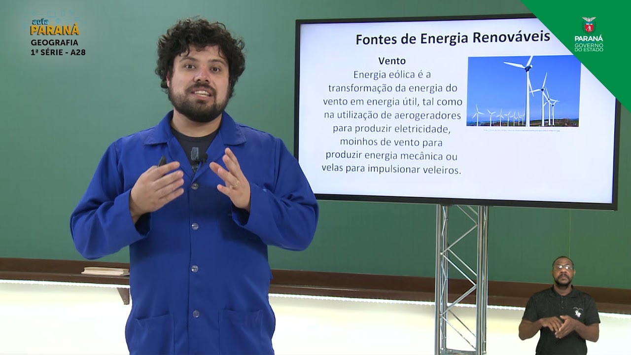 2021 | 1ª Série | Geografia | Aula 28 - Fontes de Energia Renováveis e Não Renováveis