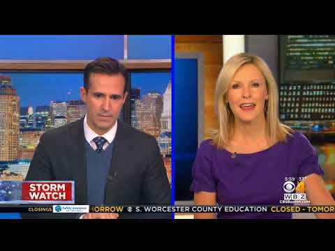WBZ-TV - 6PM Open + Breaking Storm/Weather Open - February 1, 2021