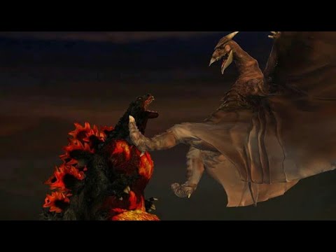 Rodan vs. Burning Godzilla - Godzilla PS4