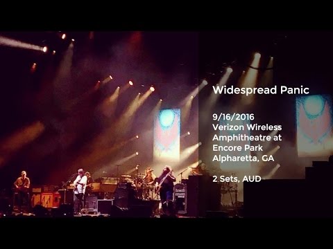 Widespread Panic Live at Verizon Wireless Amphitheatre, Alpharetta, GA - 9/16/2016 Full Show AUD
