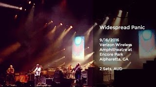 Widespread Panic Live at Verizon Wireless Amphitheatre, Alpharetta, GA - 9/16/2016 Full Show AUD