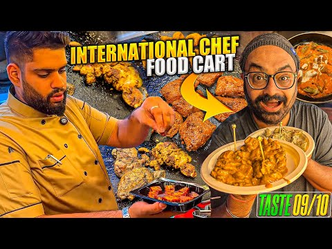 International Chef ka Non-Veg Food Cart | Best Chicken and Fish Snacks in Ramesh Nagar, New Delhi