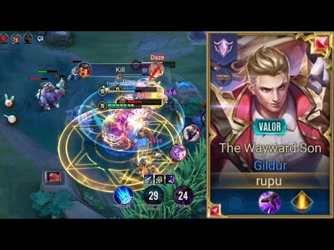 AoV : GILDUR PRO GAMEPLAY | CARRY TEAM | - ARENA OF VALOR