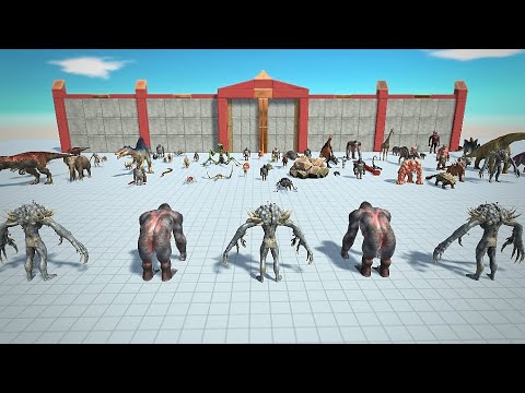 3X SCOURGE and 2X GORO vs All Units | Animal Revolt Battle Simulator