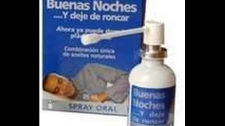 Spray para detener el ronquido - Dejar de roncar hoy