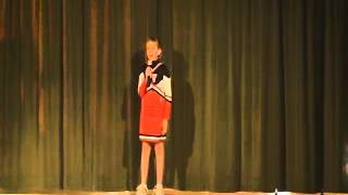 Colleen McDermott (9 years old) singing 